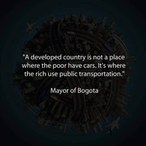 Mayor Of Bogota A Developed Country